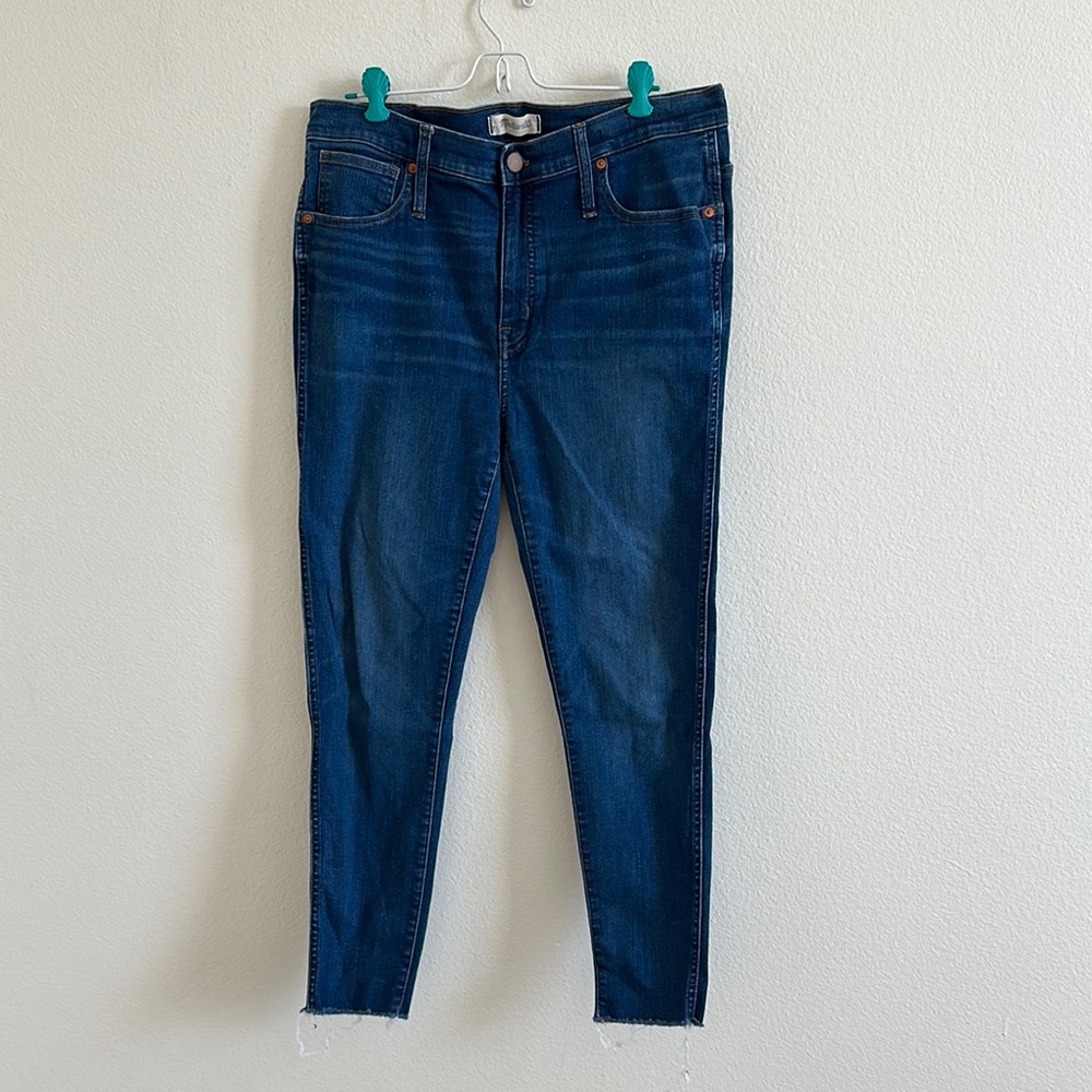 Madewell High Rise Skinny Jeans